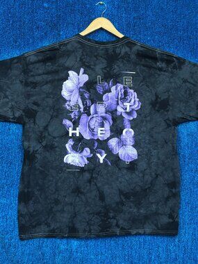 Sleep Theory Afterglow Album Floral Art Nu Metal Tie-Dye 2XL